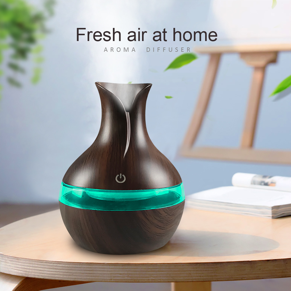 Diffuser For Home 300ml Wooden - đánh giá và giá Humidifier Nursery Quiet