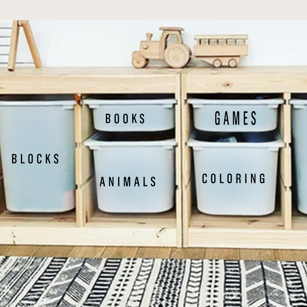 Cartoon  Toy Organization  Bin - đánh giá và giá Baby Nursery Games