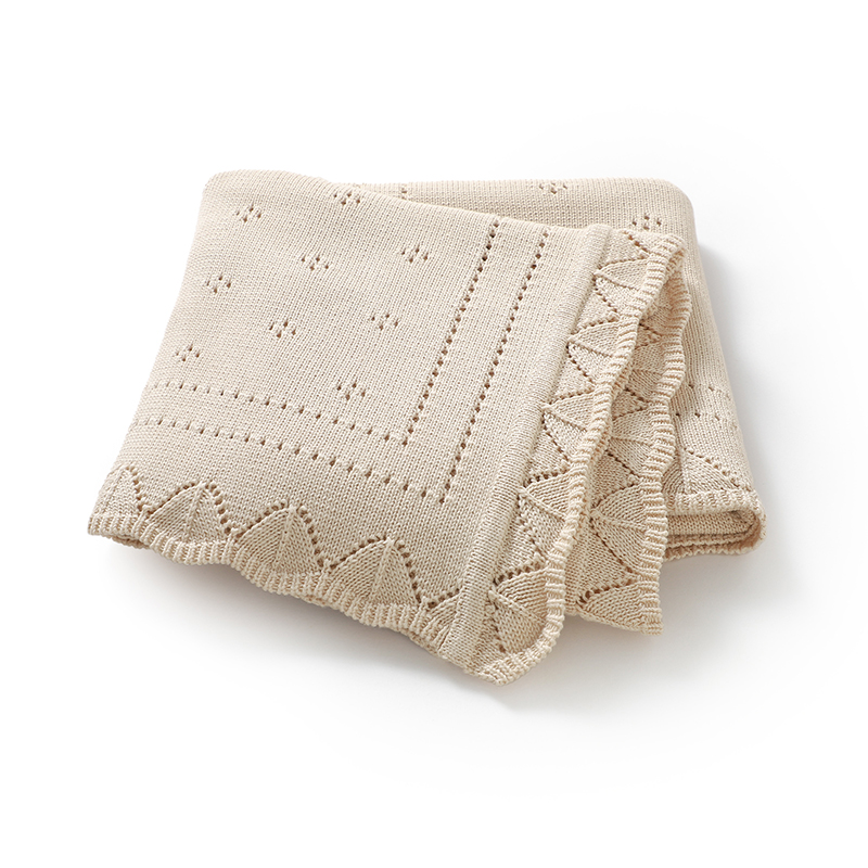 Baby Blankets Cotton Knitted 1 - đánh giá và giá Baby Boy Nursery Quilt