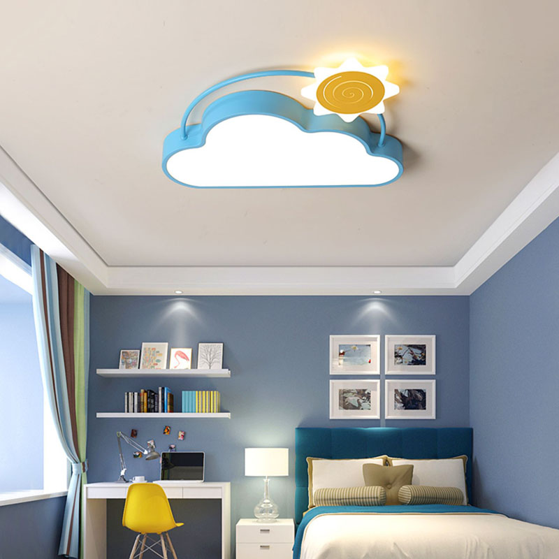 Modern Cloud Led Ceiling Lamps - đánh giá và giá Baby Nursery Ceiling Light