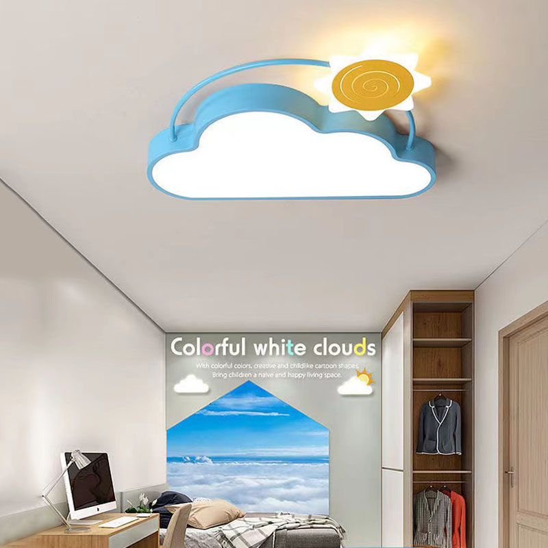 Modern Cloud Led Ceiling Lamps - đánh giá và giá Baby Nursery Ceiling Light