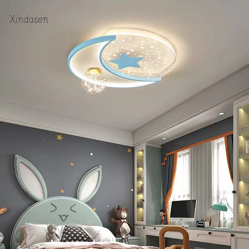 Creative Moon Star Ceiling Lam - đánh giá và giá Baby Nursery Ceiling Light