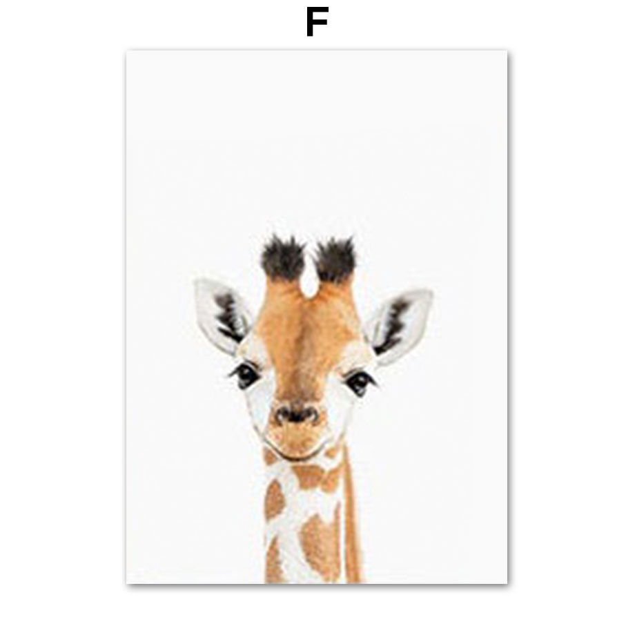 Baby Animal Nursery Wall Art P - đánh giá và giá Baby Zoo Nursery