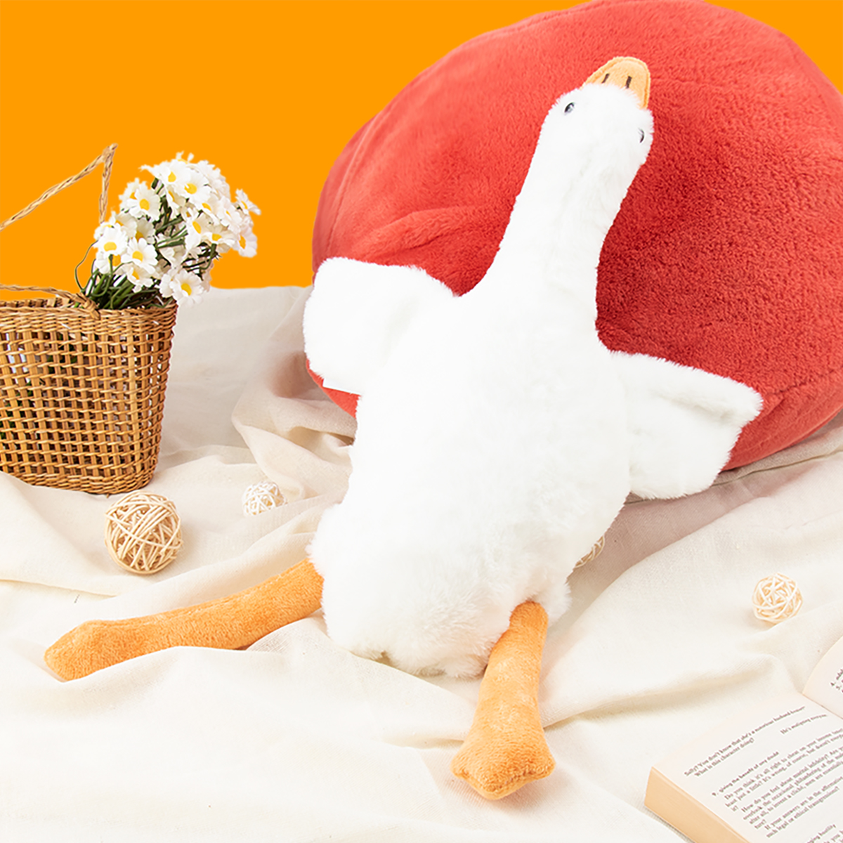 50cm Soft Goose Plush Pillow T - đánh giá và giá Baby Nursery Games