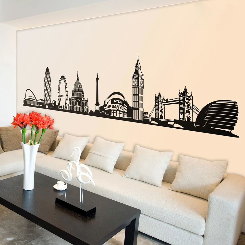 Large Skyline Of London United - đánh giá và giá Baby Nursery Games