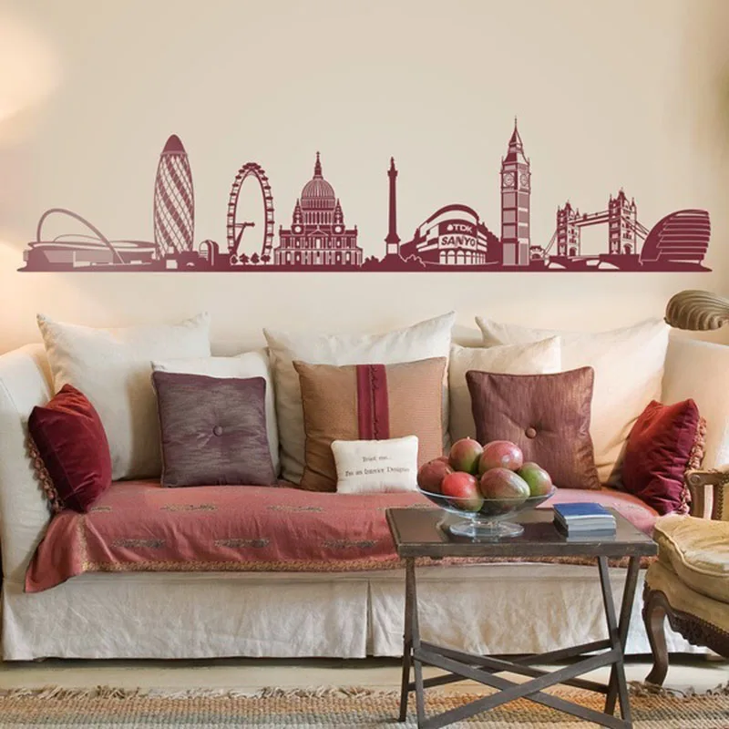 Large Skyline Of London United - đánh giá và giá Baby Nursery Games
