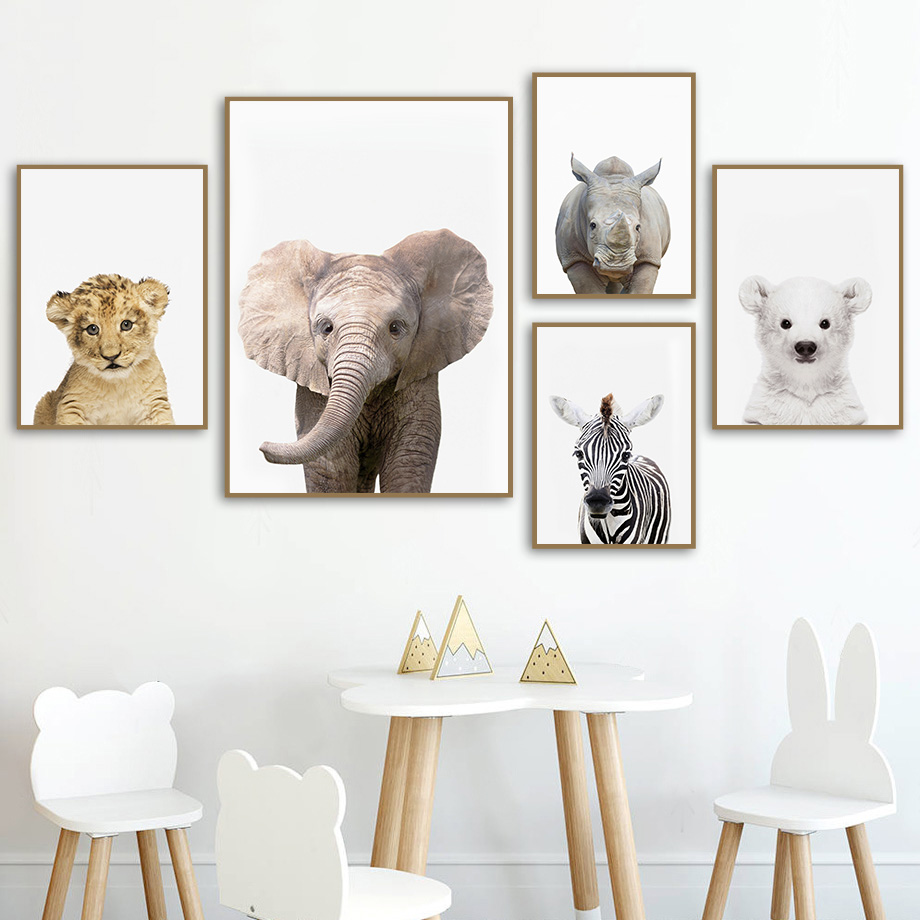 Baby Safari Animal Nursery Wal - đánh giá và giá Baby Zoo Nursery