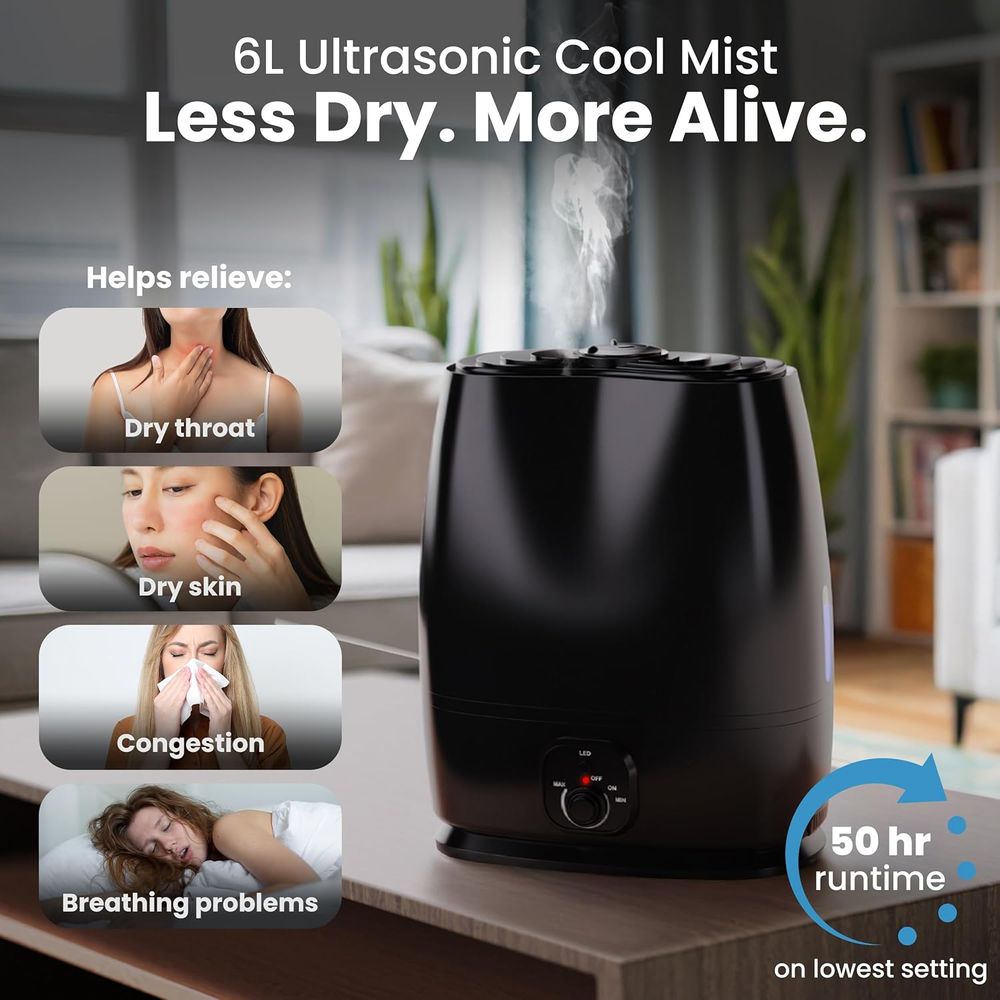 Large Room Supersized Cool Mis - đánh giá và giá Humidifier Nursery Quiet