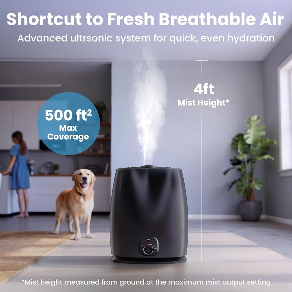 Large Room Supersized Cool Mis - đánh giá và giá Humidifier Nursery Quiet