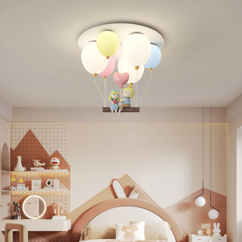 Colorful Balloons Children's R - đánh giá và giá Baby Nursery Ceiling Light