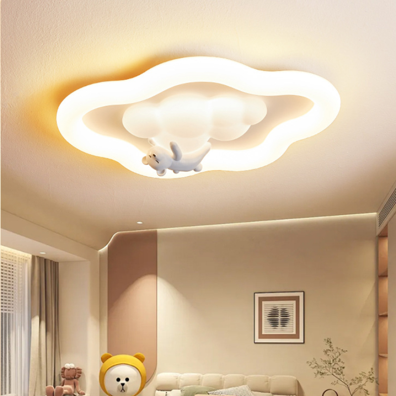Cute white Cloud ceiling Light - đánh giá và giá Baby Nursery Ceiling Light