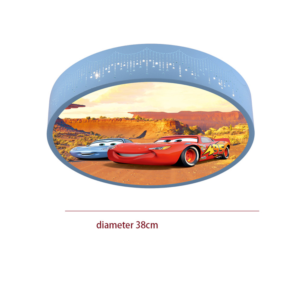 Cartoon Car Round Led Ceiling  - đánh giá và giá Baby Nursery Ceiling Light