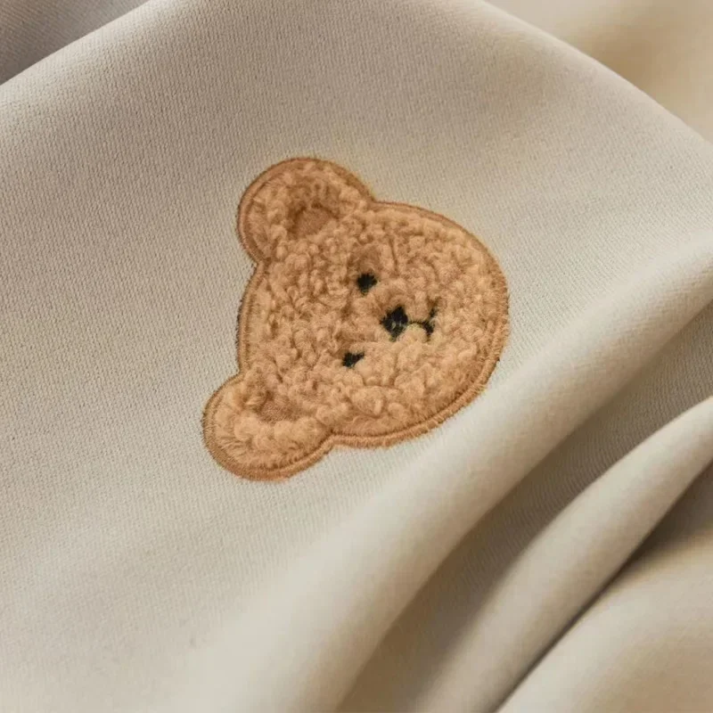 Cute Plush Bear Embroidery Bla - đánh giá và giá Baby Nursery Blackout Curtains