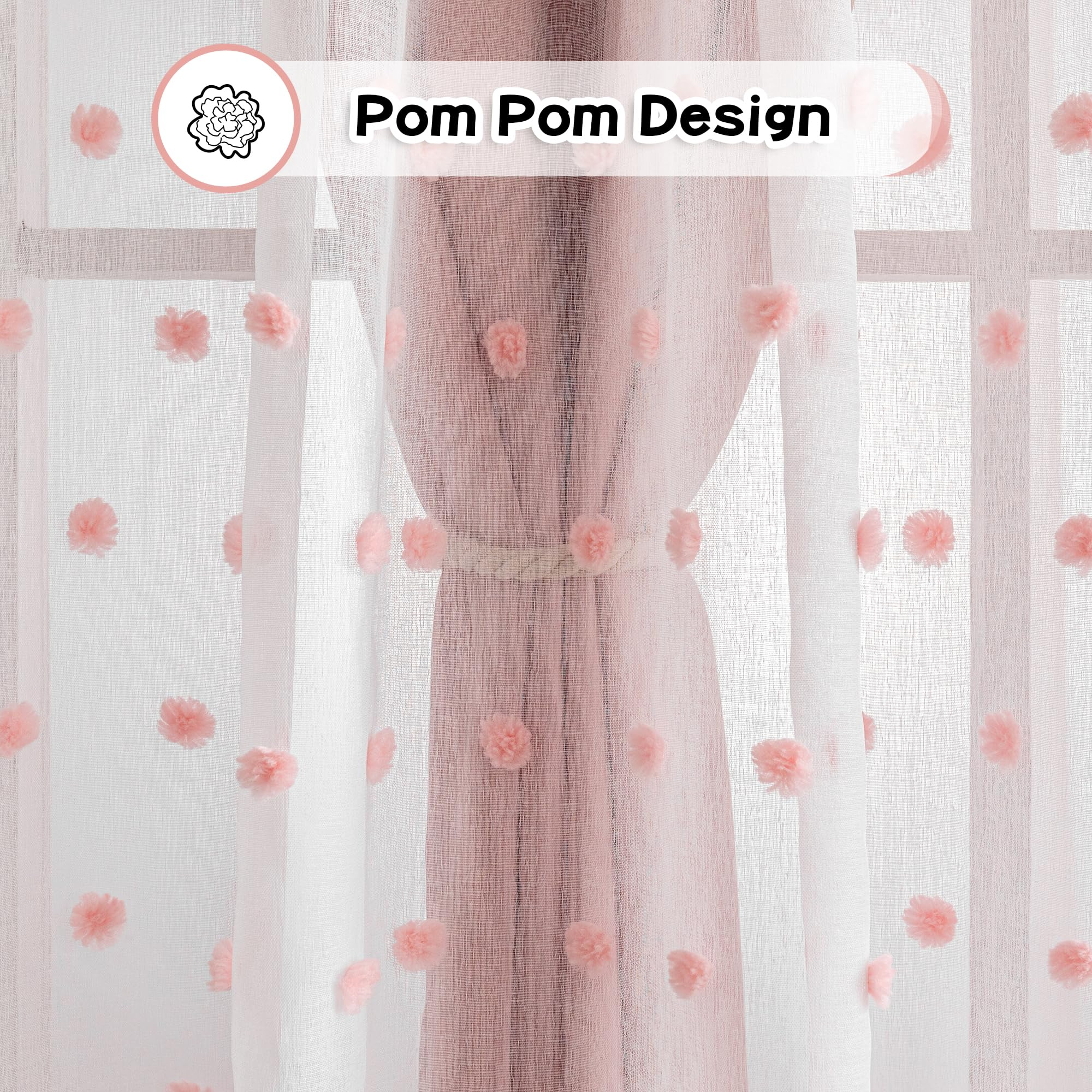 1PC Curtain for Girl's Room, P - đánh giá và giá Baby Nursery Blackout Curtains