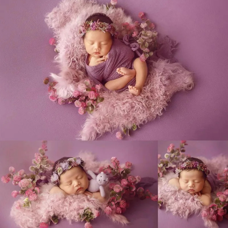 Purple Tones Newborn Photograp - đánh giá và giá Baby Wrap Stretchy