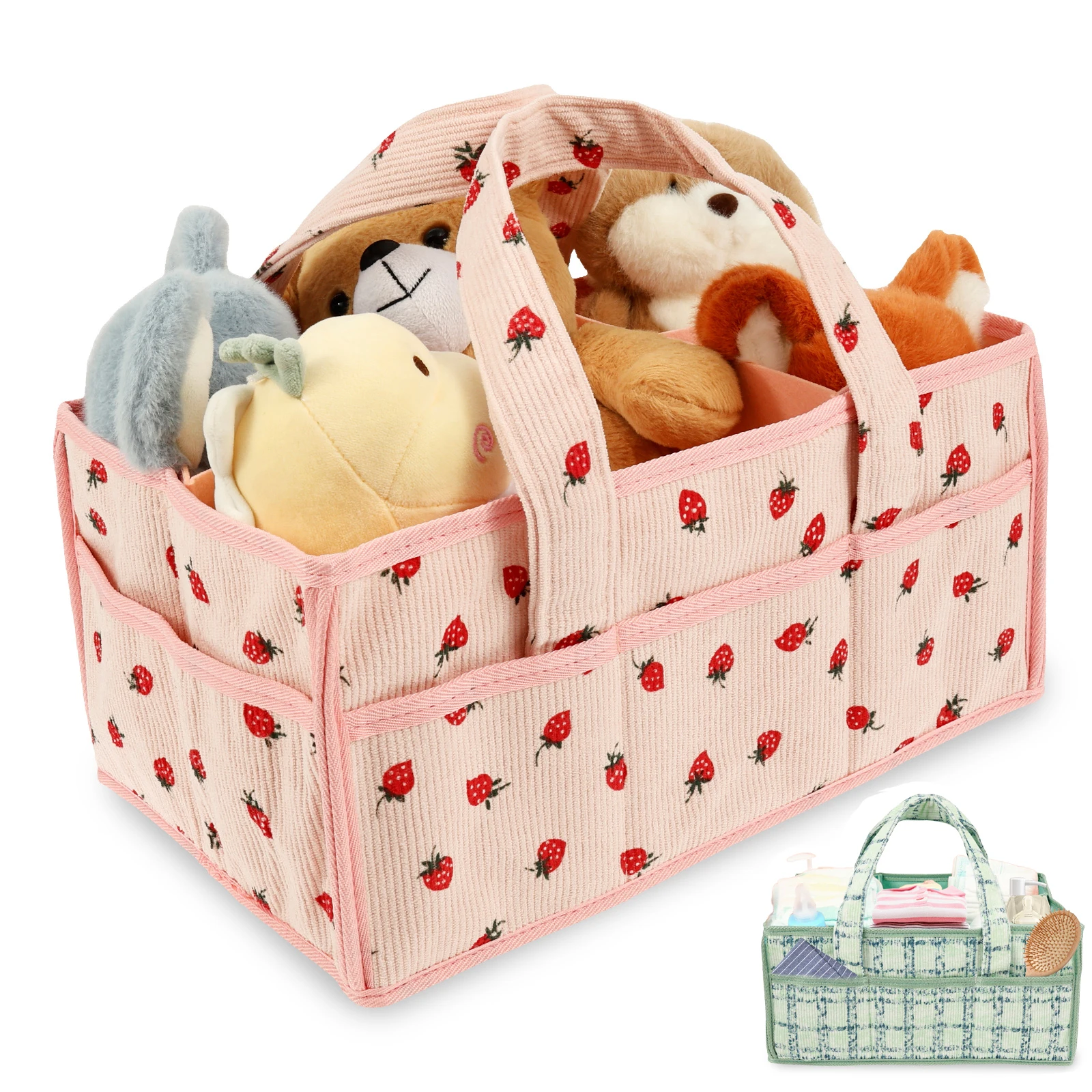 Baby Diaper Caddy Bag Portable - đánh giá và giá Baby Nursery Handles