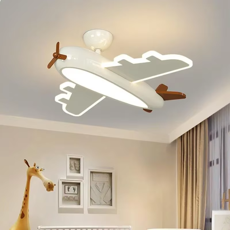 Airplane Ceiling Lamp Cartoon  - đánh giá và giá Baby Nursery Ceiling Light