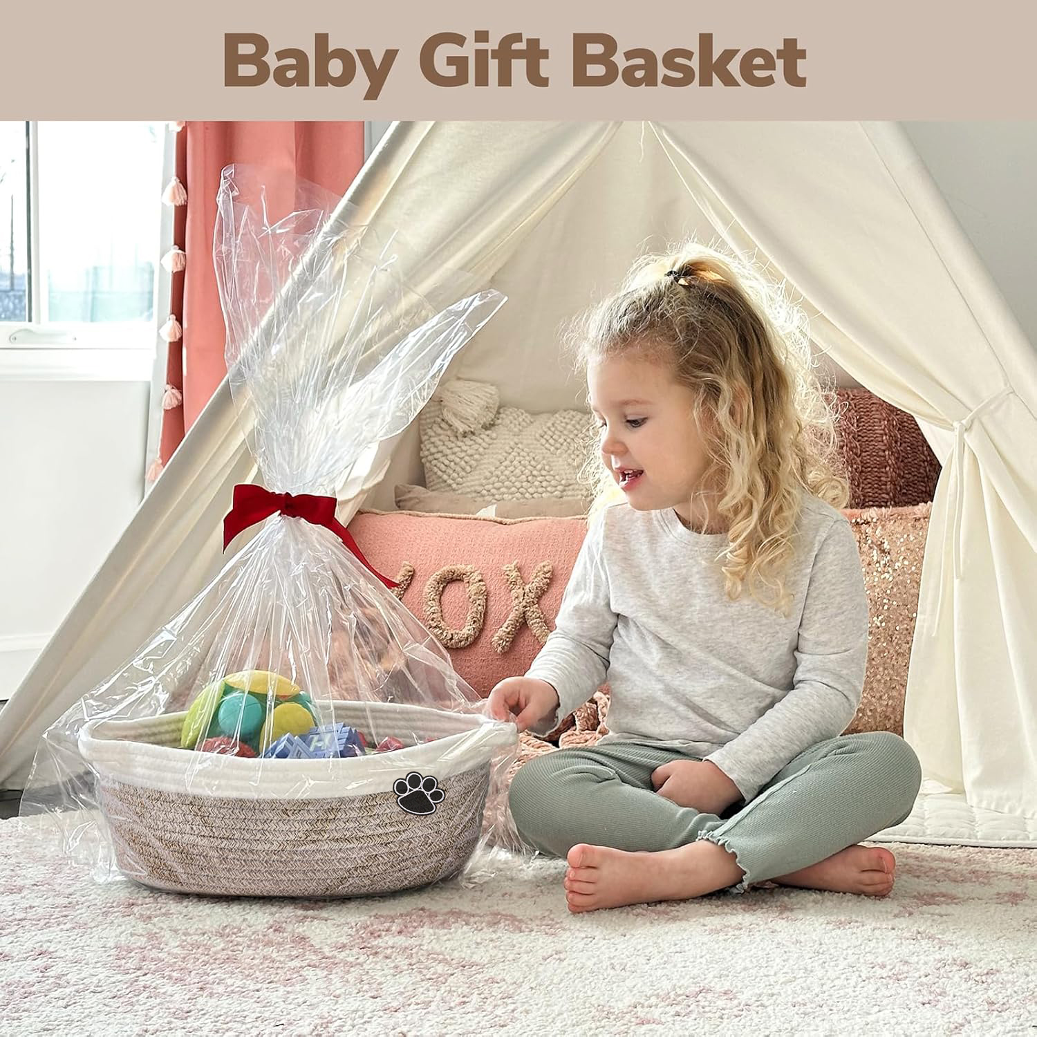 Dog Toy Basket Small Gift Bask - đánh giá và giá Baby Nursery Games