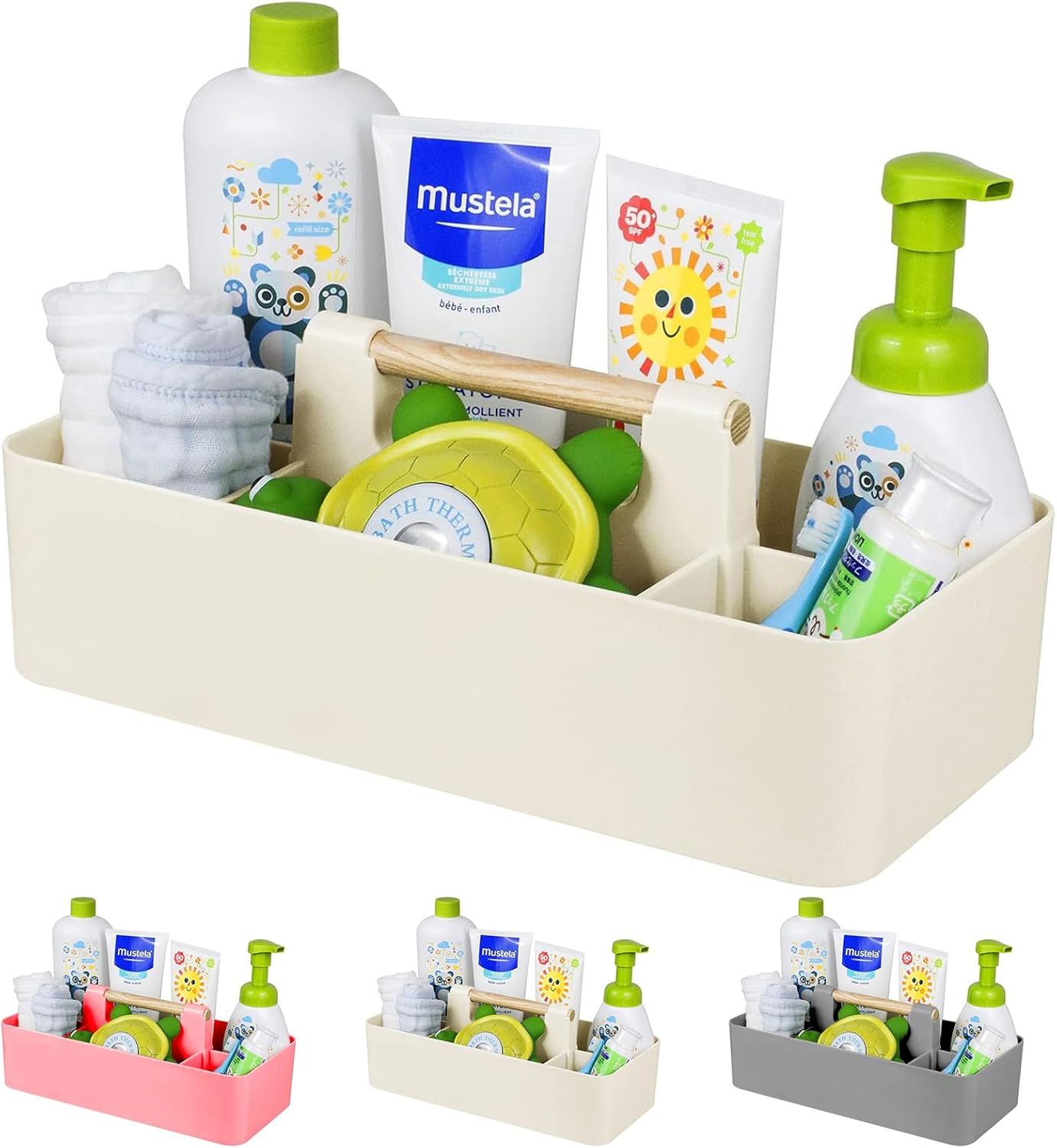 Portable Baby Shower Caddy wit - đánh giá và giá Baby Nursery Handles