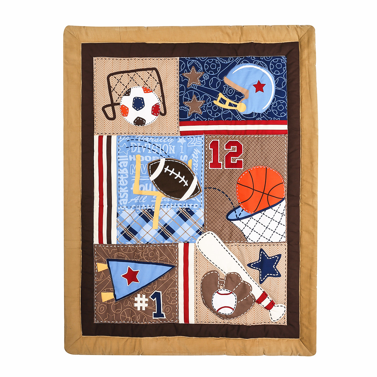 7Pcs Baby Bedding Set Boy Neut - đánh giá và giá Baby Boy Nursery Quilt
