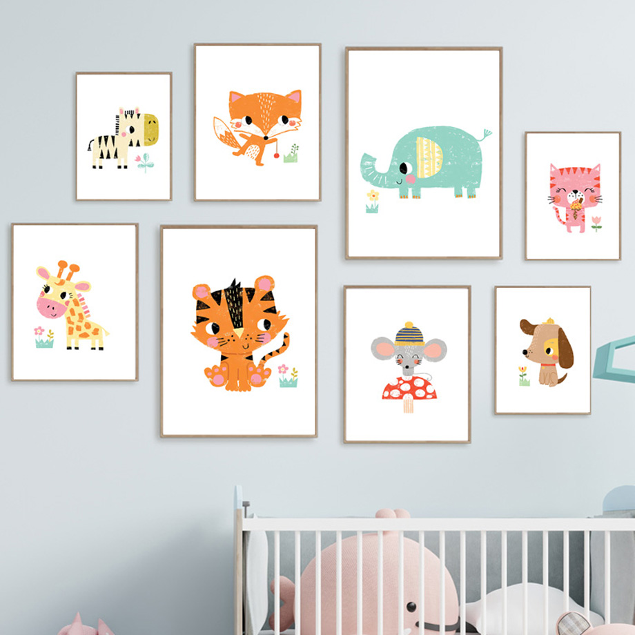 Cartoon Baby Animal Nursery Wa - đánh giá và giá Baby Zoo Nursery